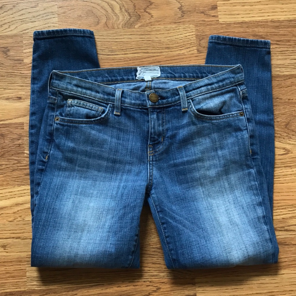 Current/Elliot Cropped Skinny Jeans 29